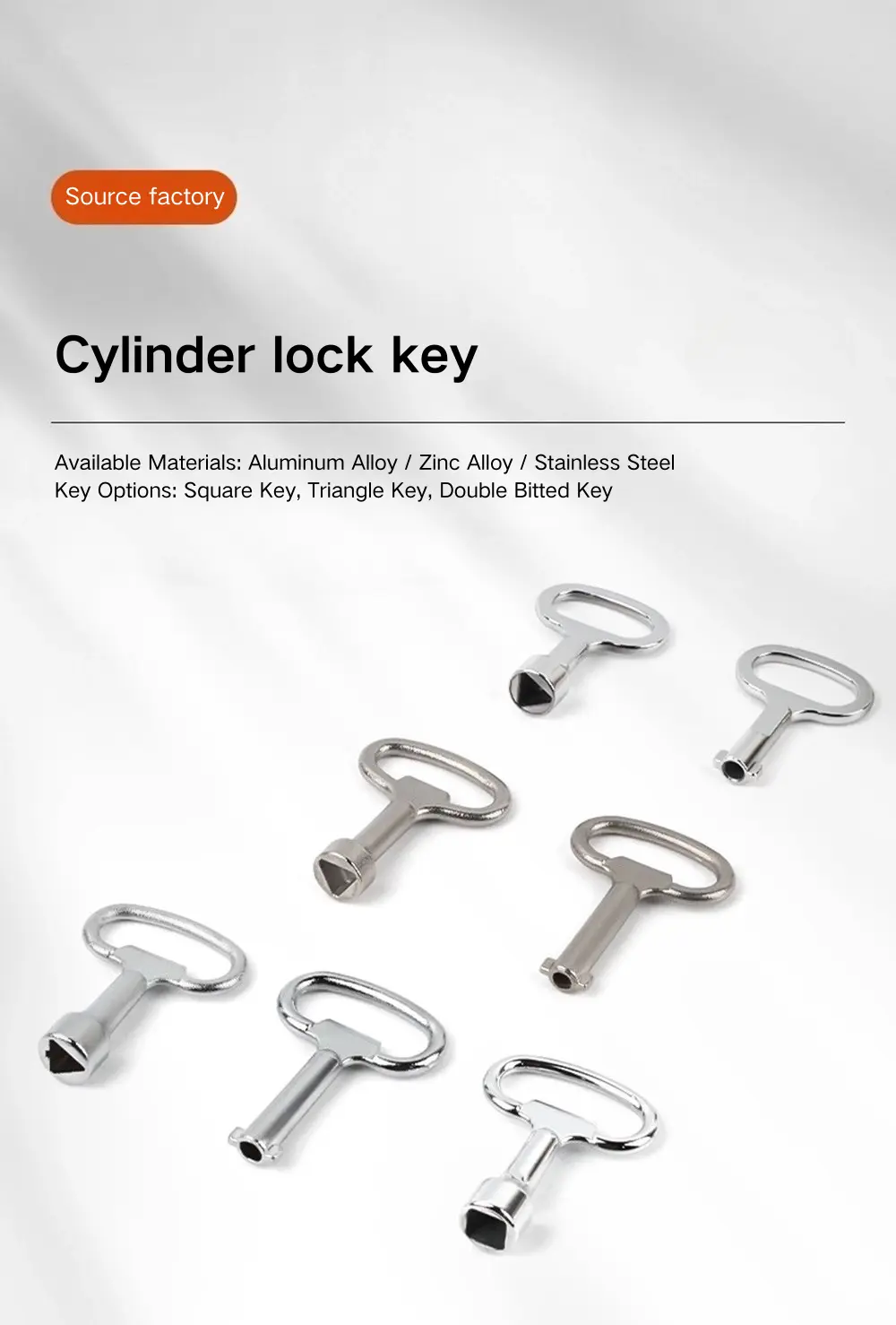 Aluminum Triangle Key