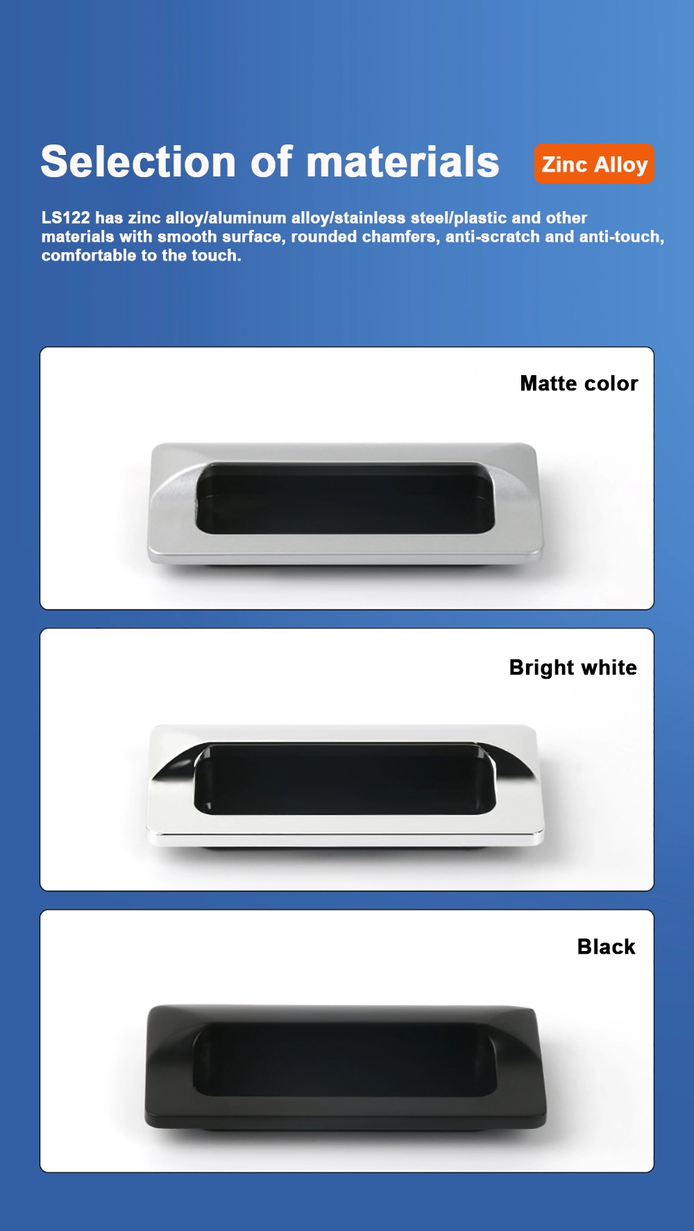 Bright Chrome Handle