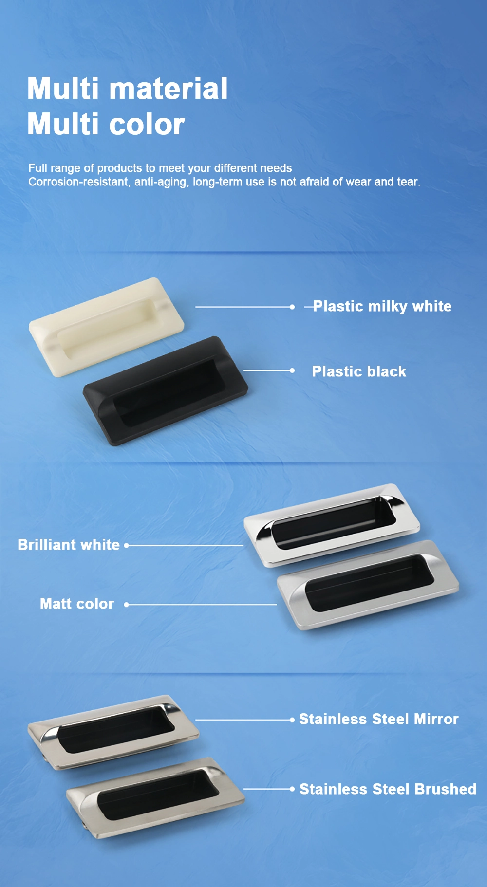 Bright Chrome Handle